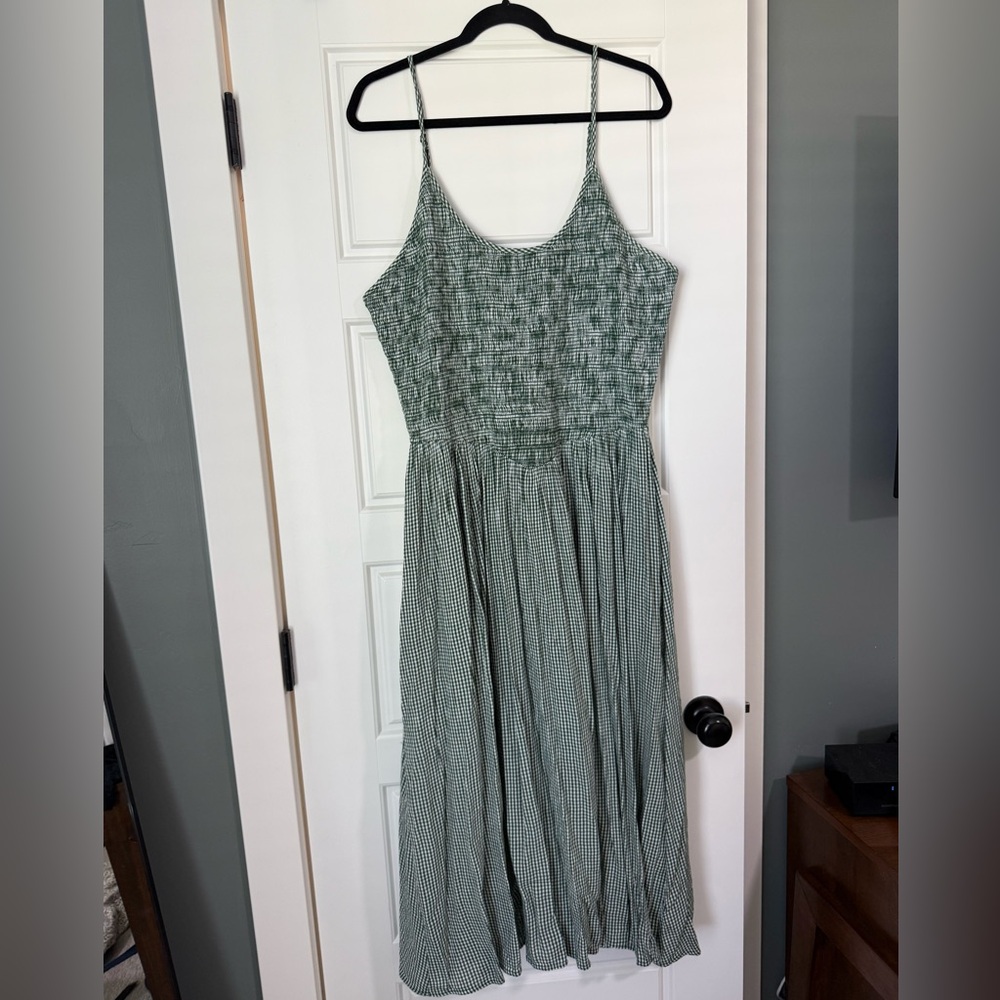 Aerie Gingham Dress